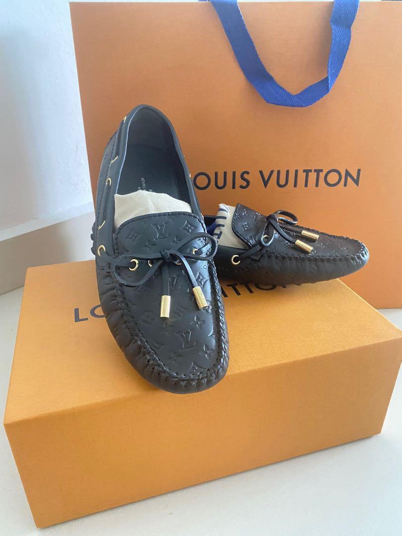 LOUIS VUITTON GLORIA FLAT LOAFER, Luxury, Sneakers & Footwear on Carousell