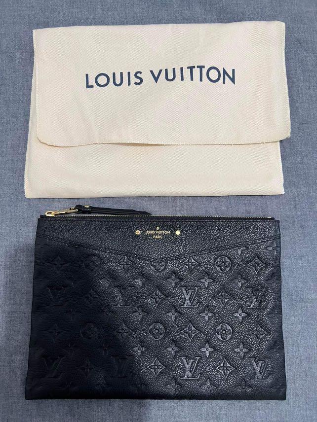 Louis Vuitton Daily Pouch Black Monogram Empreinte