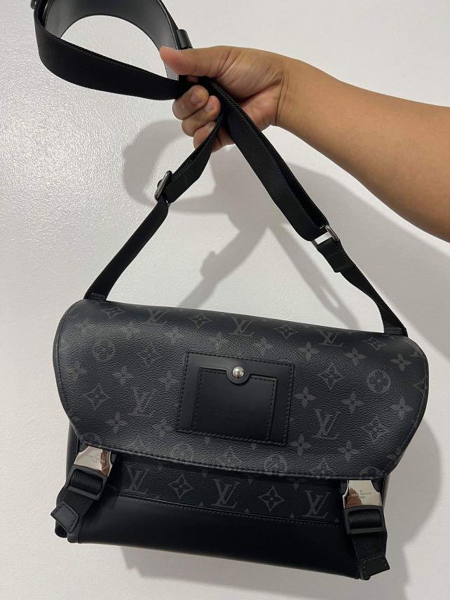 LV Messenger PM Voyager Monogram Eclipse, Luxury, Bags & Wallets on  Carousell