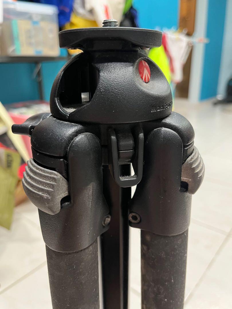 manfrotto 055PROB with 501 fluid head, Photography, Photography