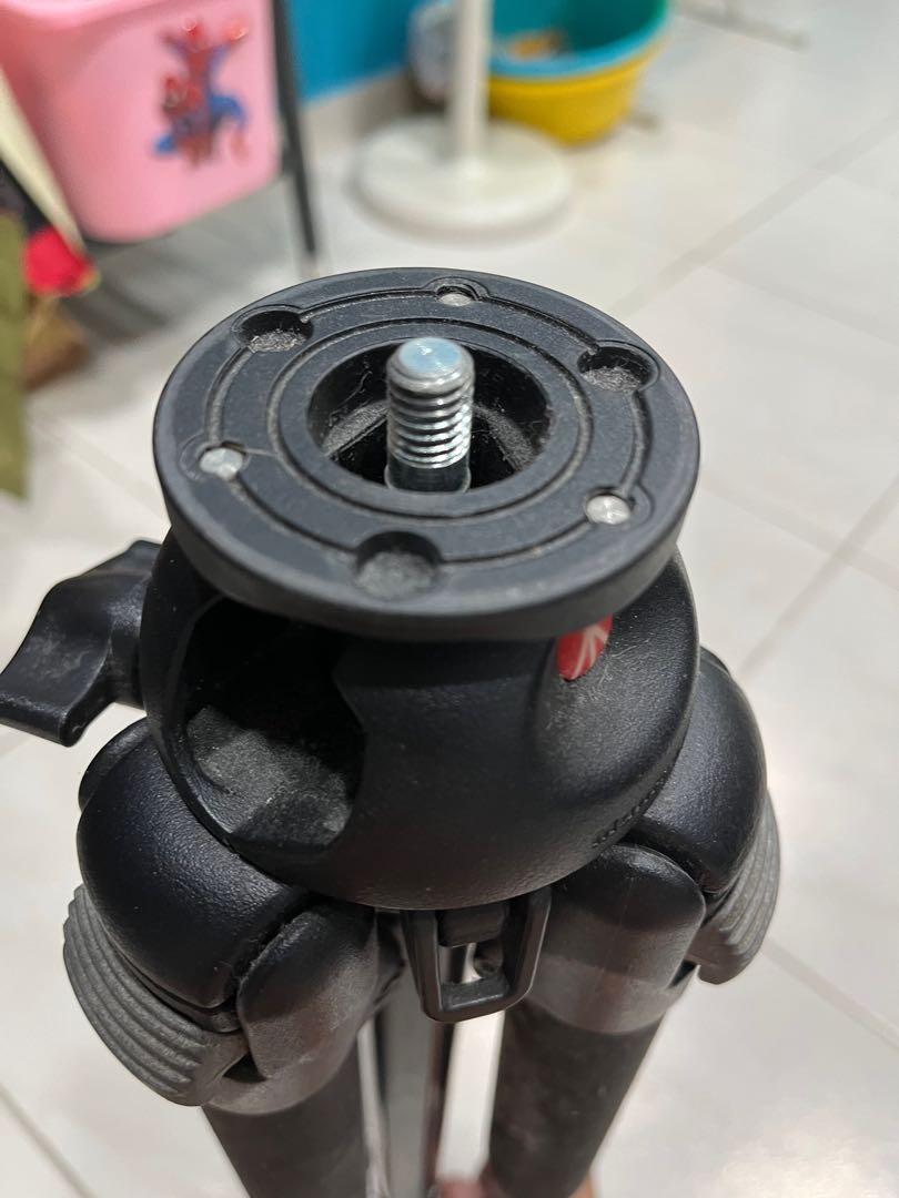 manfrotto 055PROB with 501 fluid head, Photography, Photography