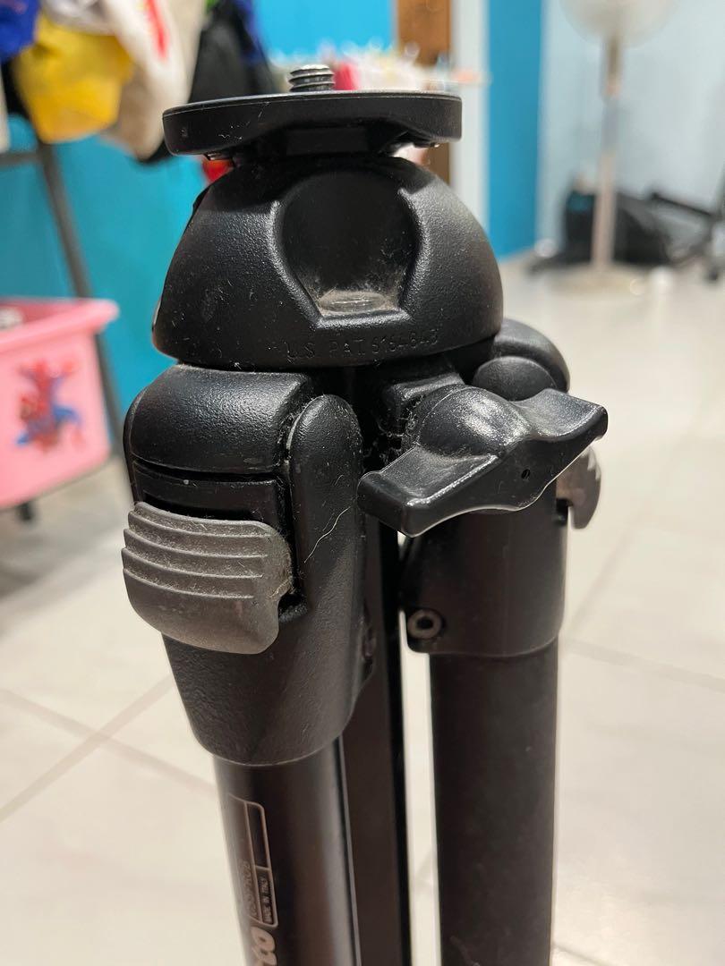 manfrotto 055PROB with 501 fluid head, Photography, Photography