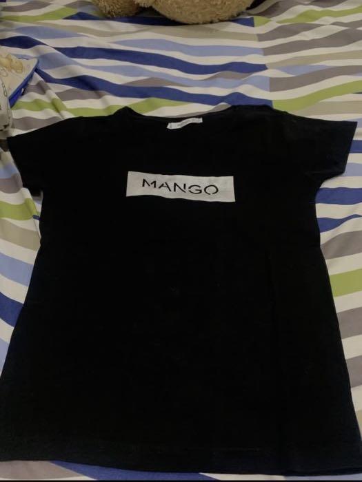 Mango t-shirt, Fesyen Wanita, Pakaian 