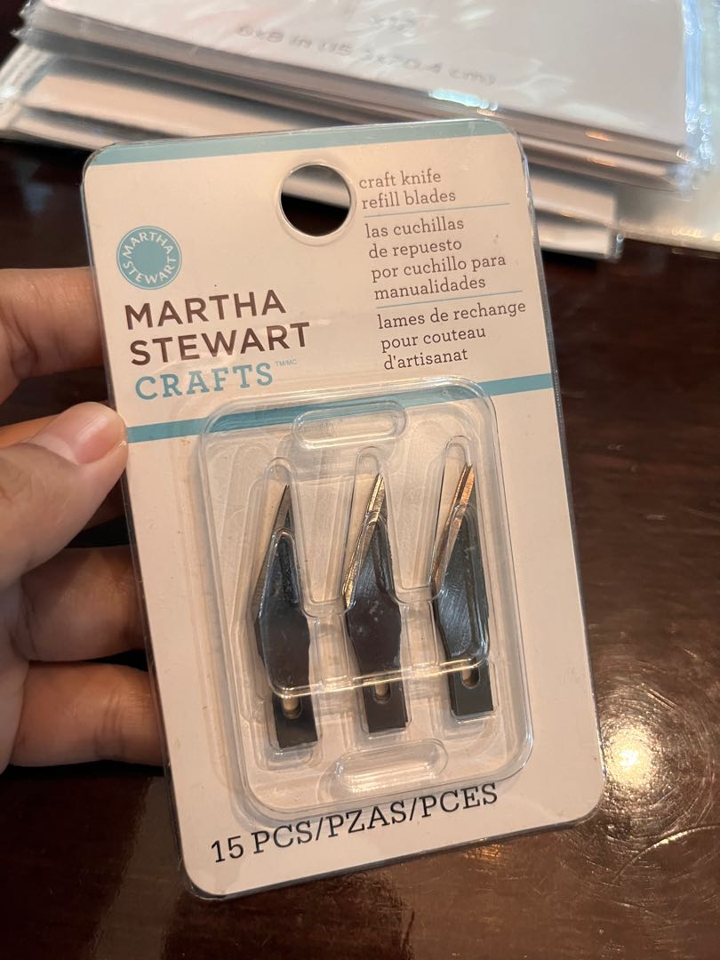 Martha Stewart Craft Knife Refill Blades, Hobbies & Toys ...