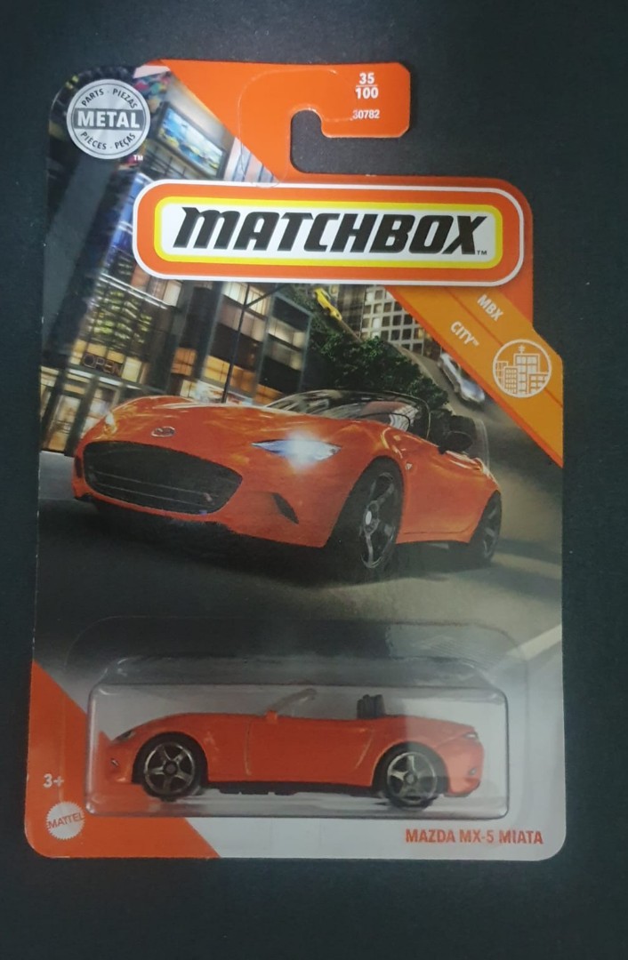 MATCHBOX MAZDA MX 5 MIATA ORANGE, Hobbies & Toys, Toys & Games on Carousell