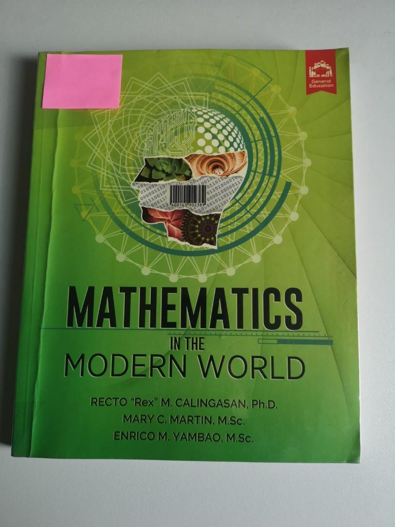Mathematics in the modern world hobbies toys books magazines 