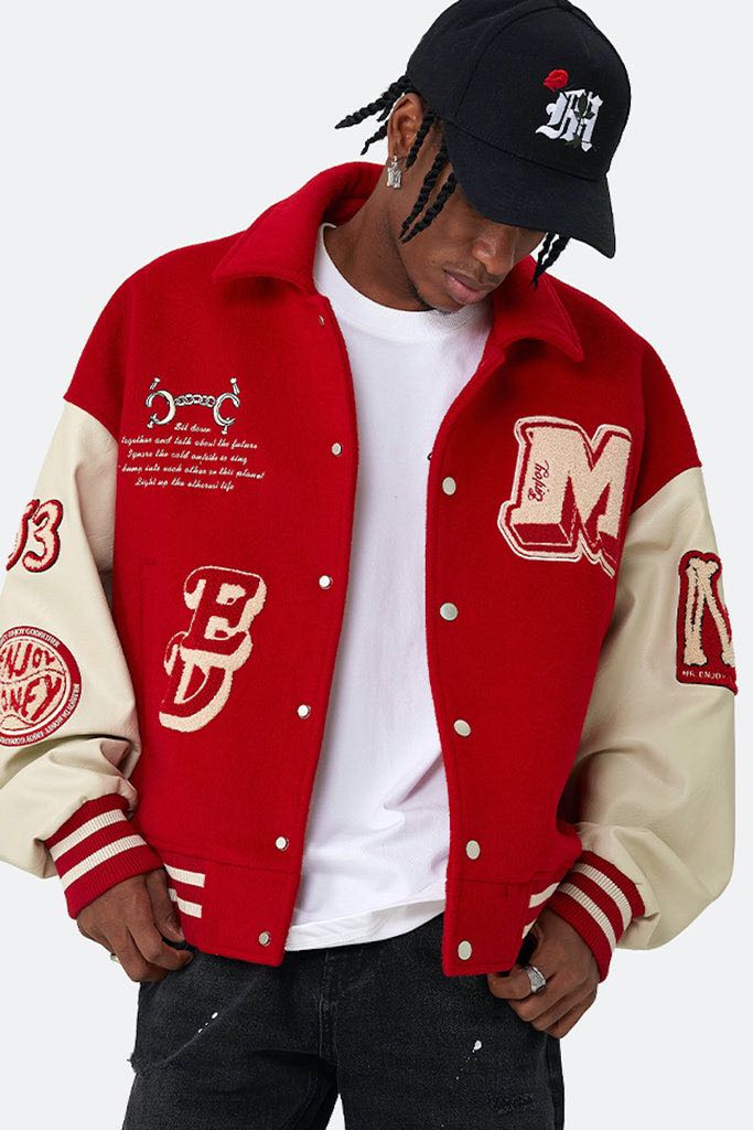 MEDM varsity jacket, Men's Fashion, Coats, Jackets and Outerwear