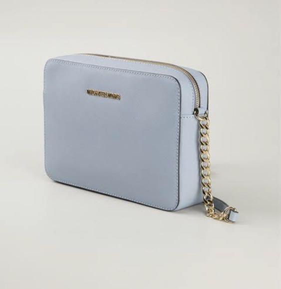 Michael kors baby blue crossbody discount