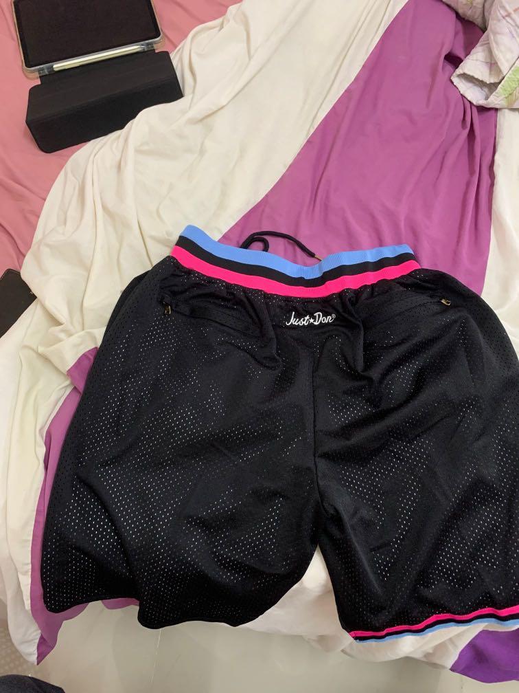 NBA Just Don Miami Vice Shorts Men s Fashion Bottoms Shorts on