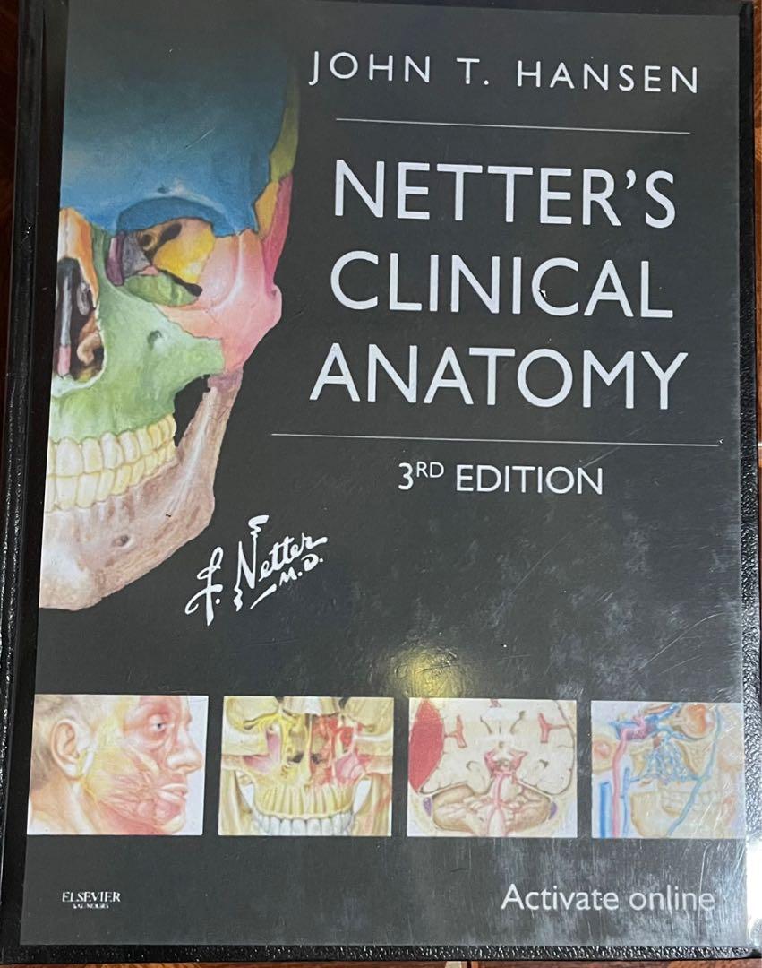Netter Human Anatomy, Hobbies & Toys, Books & Magazines, Textbooks on ...