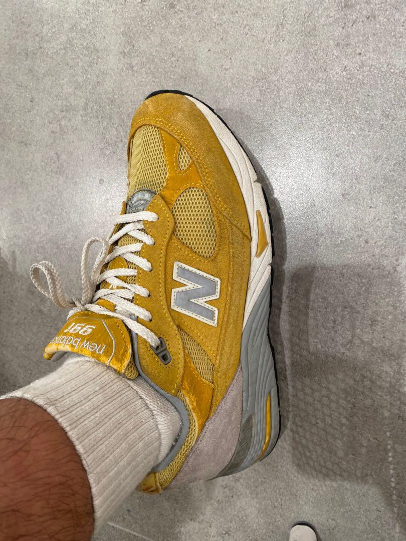 New Balance 991 Yellow
