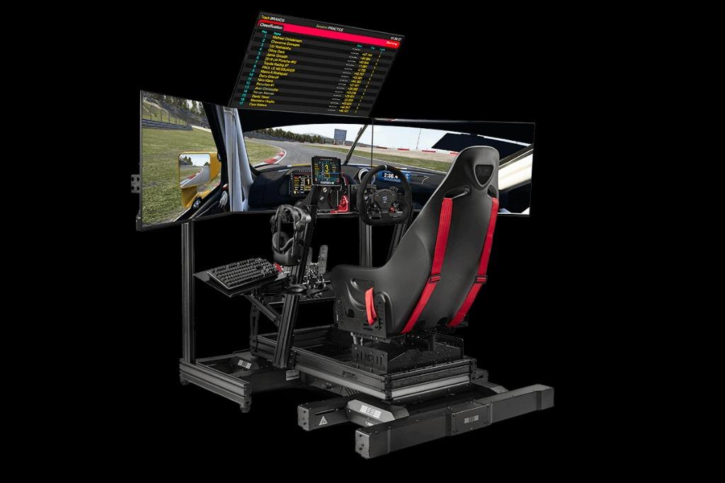 GTELITE RACING SIMULATOR COCKPIT- FRONT AND SIDE MOUNT EDITION