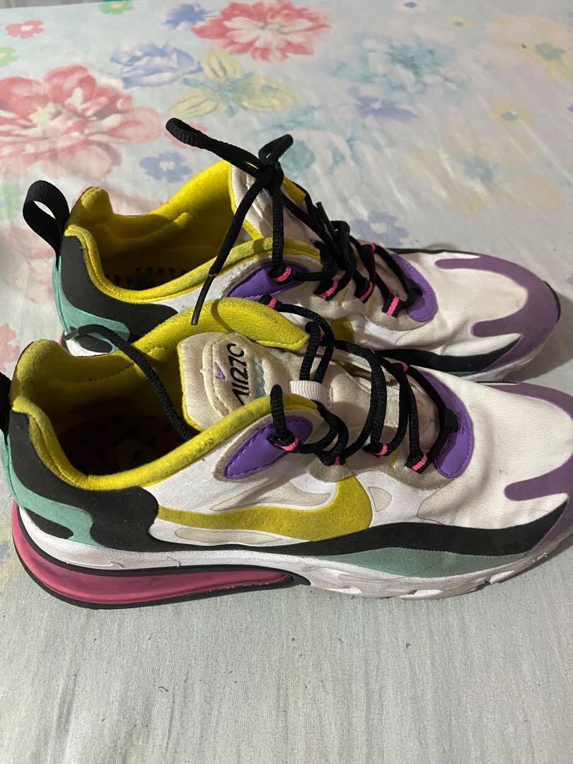 Air max 270 on sale react white/dynamic yellow-black