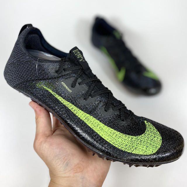 Nike zoom superfly elite 2 black 釘鞋, 男裝, 鞋, 波鞋- Carousell