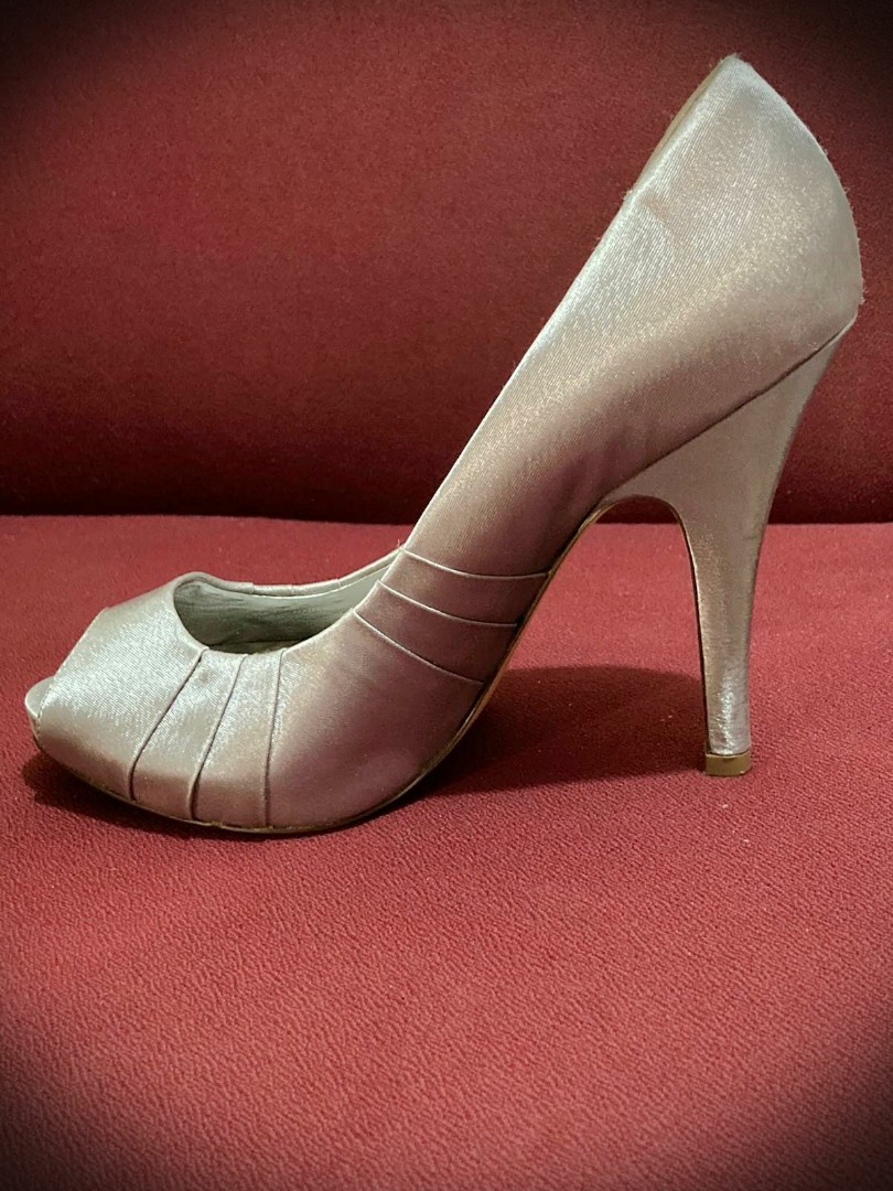 NINA NEW YORK peep toe heels, Women's 