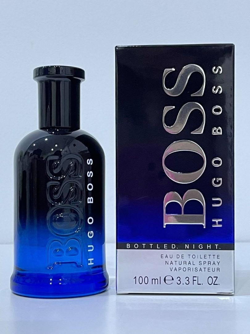 P430 HUGO BOSS BOTTLED NIGHT EAU DE TOILETTE EDT 100ML PERFUME Beauty Personal Care Fragrance Deodorants on Carousell