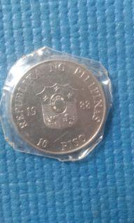 People power revulution 10 peso 1988 coin