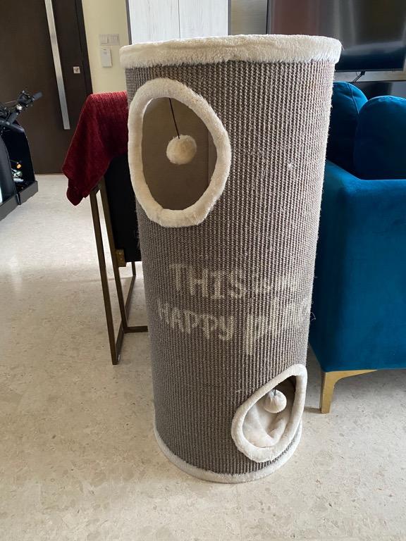 Cat House/ Cat Tree Petrebels Champions Only Barrel 90, Pet Supplies