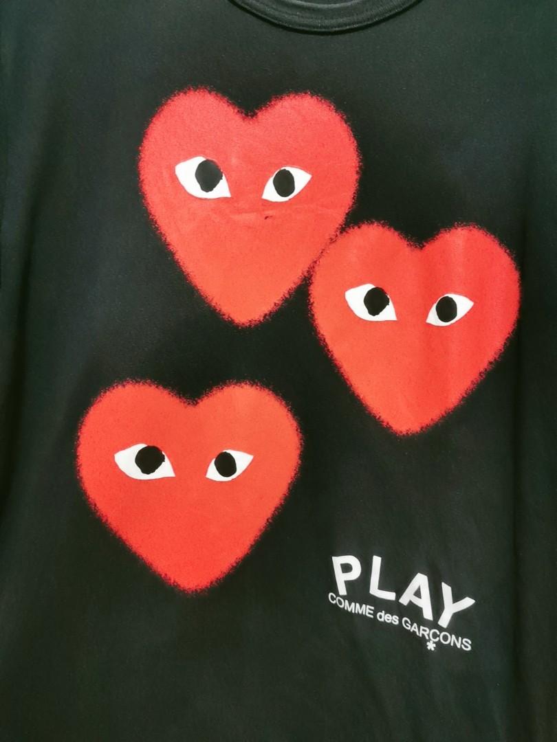 Comme des garcons online 3 hearts game