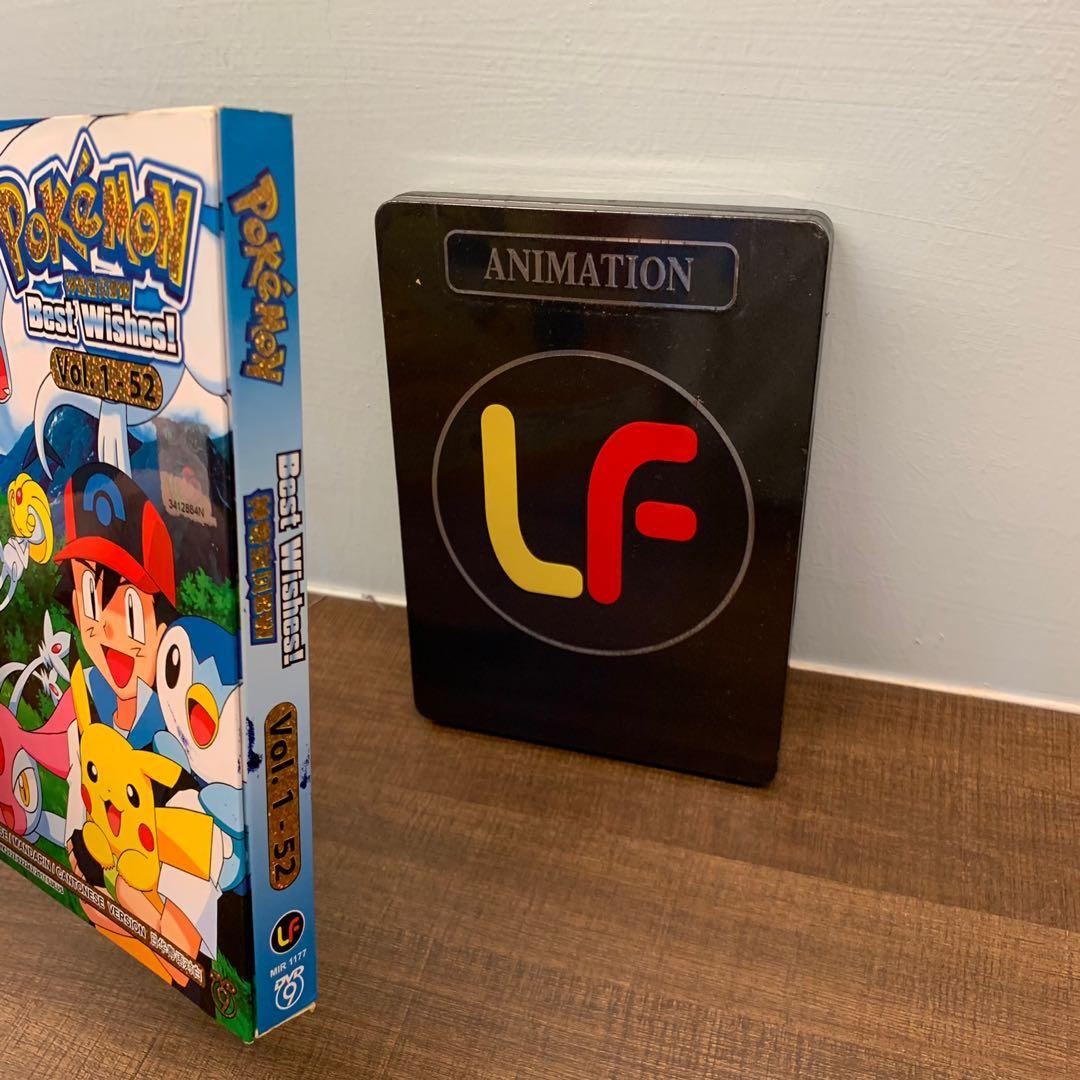 Pokémon Best Wishes! DVD BOX Pokémon Best Wishes DVD Metal Box Set Collection • Volume 1-52