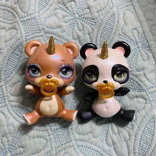 Poosie sparkly critters 熊 熊貓