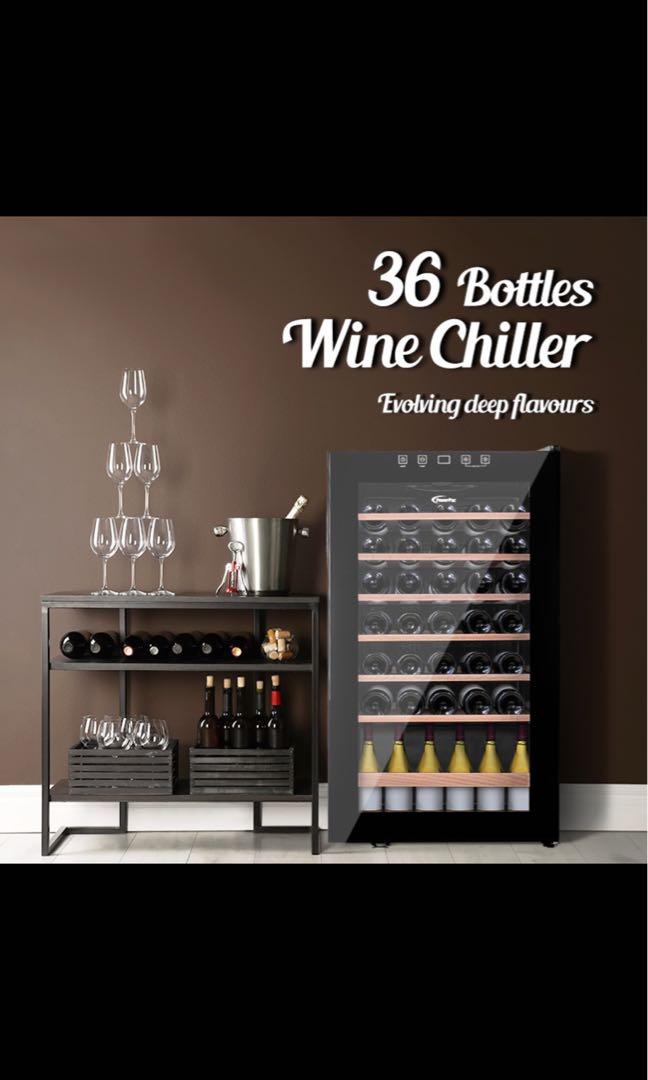 PowerPac Wine Chiller 36 Bottles (PPF36), TV & Home Appliances, Kitchen