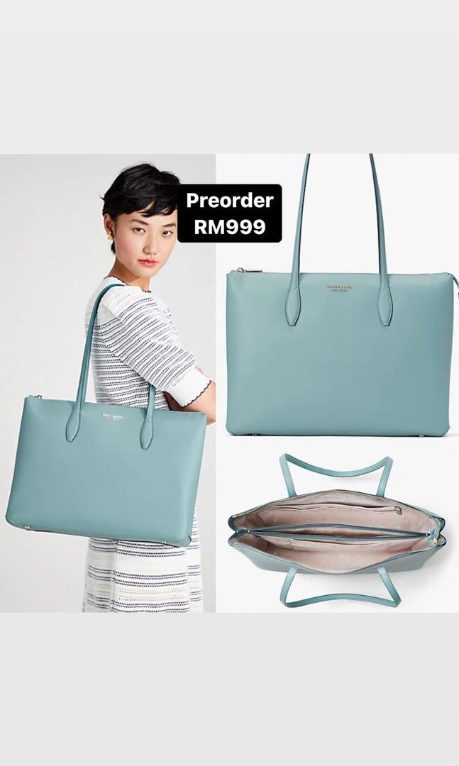 PREORDER) KATE SPADE ALL DAY LARGE ZIP TOP TOTE, Women's Fashion, Bags &  Wallets, Tote Bags on Carousell