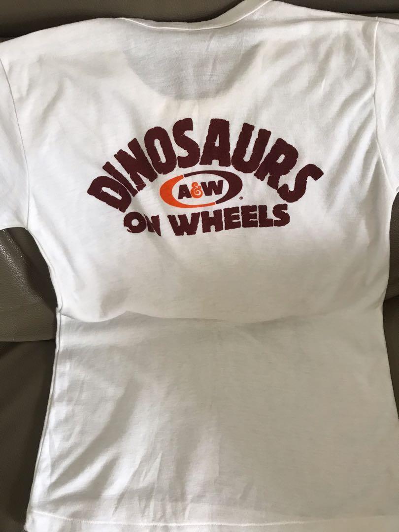 Rare Retro A&W T-shirt from 1980s, Men's Fashion, Tops & Sets, Tshirts ...