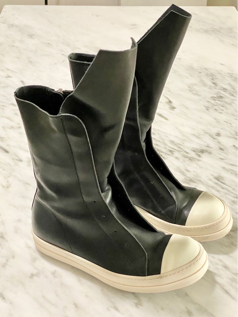 Rick owens ramones boots hot sale