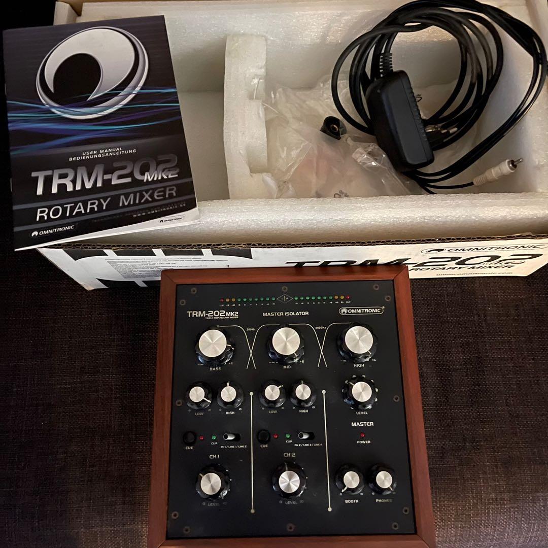 Rotary Mixer Omnitronic TRM 202 MK2, Audio, Other Audio Equipment on