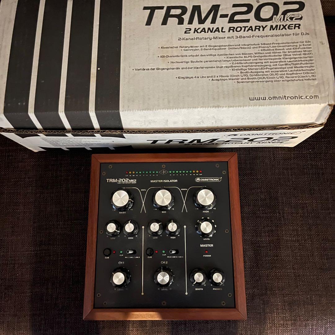 Rotary Mixer Omnitronic TRM 202 MK2, Audio, Other Audio Equipment on