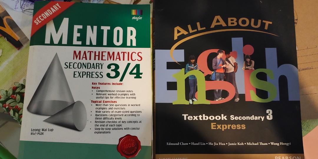 sec 3/4 books and files, Hobbies & Toys, Books & Magazines, Assessment ...