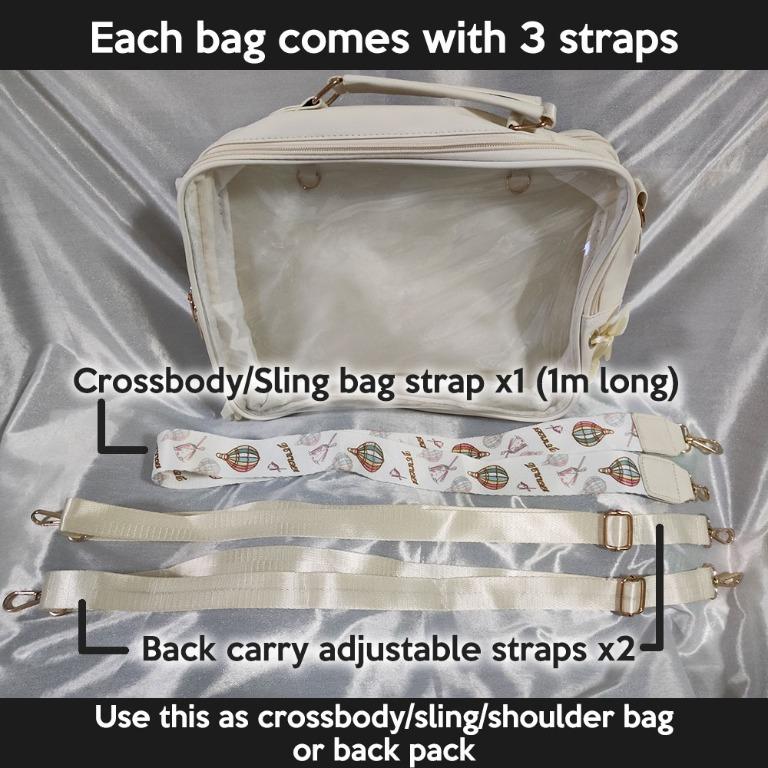 [READYSTOCK] Japanese Ita Bag Anime Itabag Genshin Impact Ita bag Clear