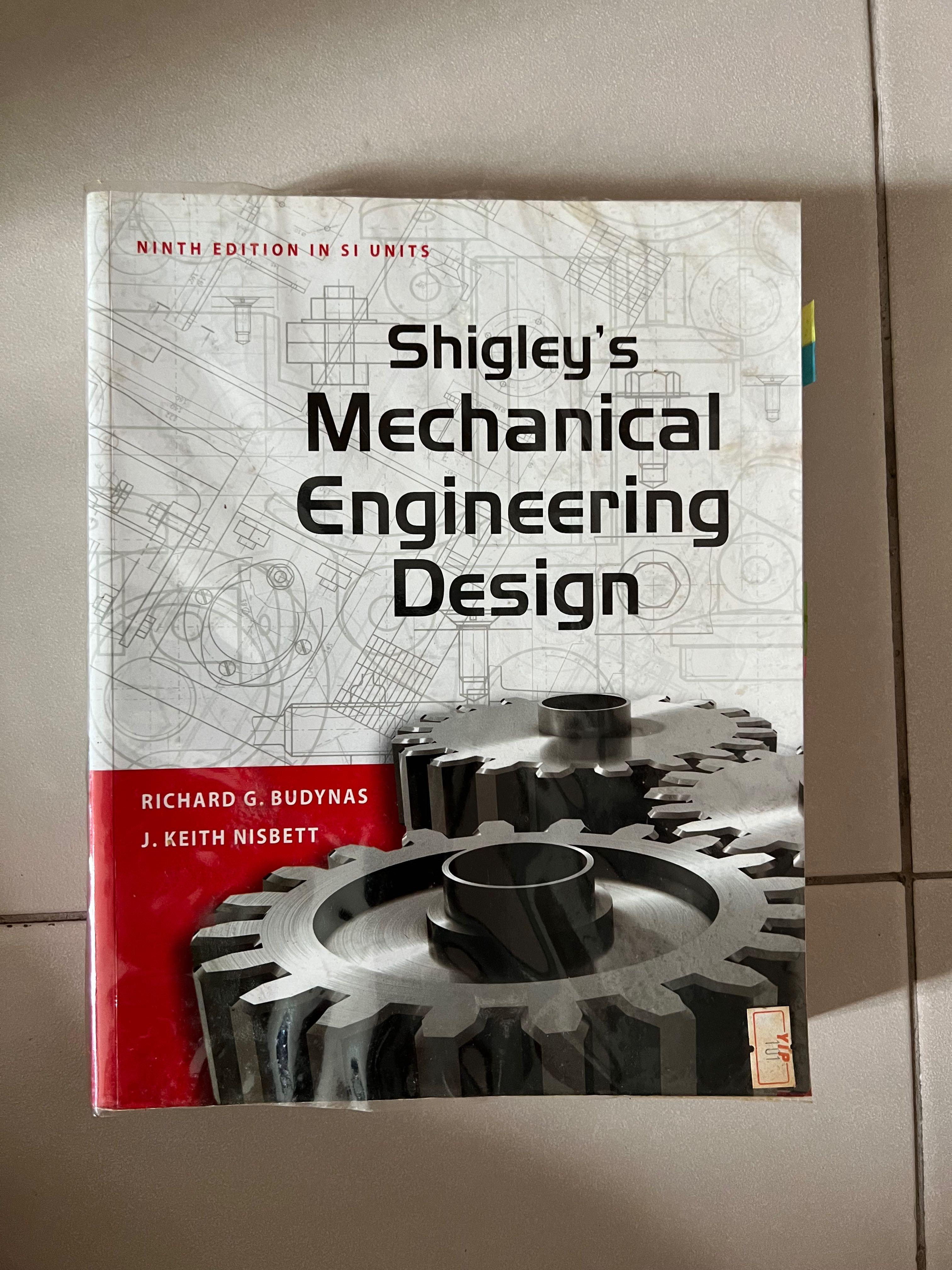 Shigley mechanical engineering shop design