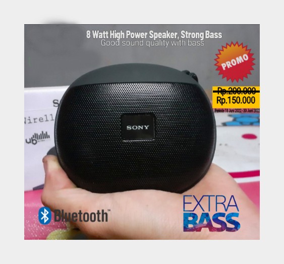 Speaker Bluetooth Sony Extrabass 