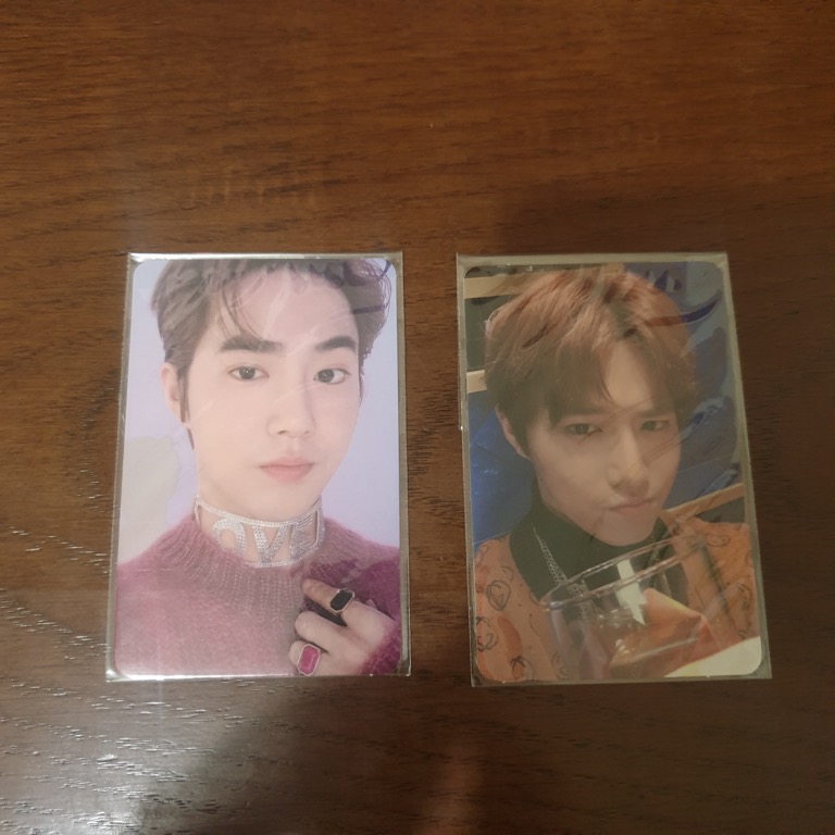 SUHO photocards, Hobbies & Toys, Memorabilia & Collectibles, K-Wave on ...