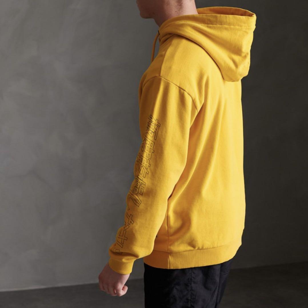 Superdry mustard hoodie discount
