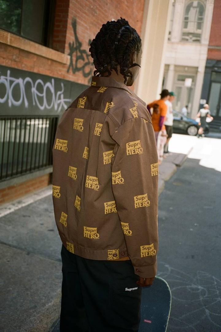 Supreme®/ANTIHERO® Work Jacket 3 Cols: Black / Brown / White