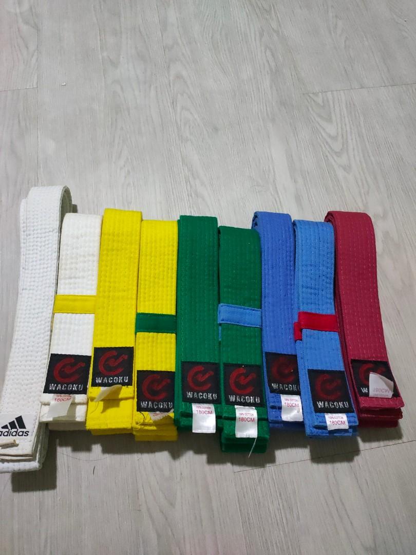 Taekwondo belts, Sports Equipment, Other Sports Equipment and Supplies