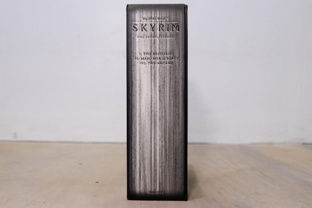 The Skyrim Library - Volumes I, II & III (Box Set) Hardcover, Video ...