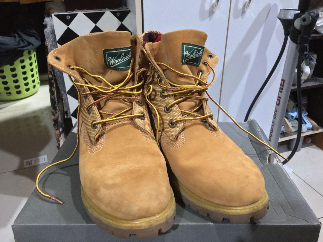 Timberland x woolrich US9