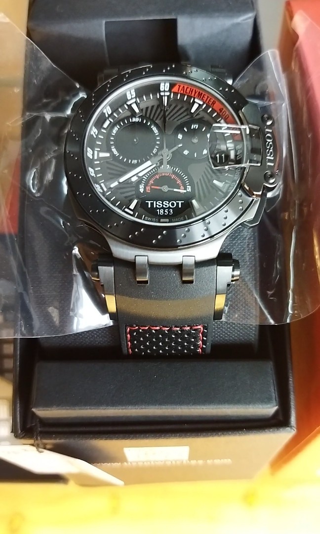 TISSOT T-RACE MOTOGP SPECIAL EDITION T1154173706104 Jam tangan sport pria  ORIGINAL, Fesyen Pria, Jam Tangan di Carousell