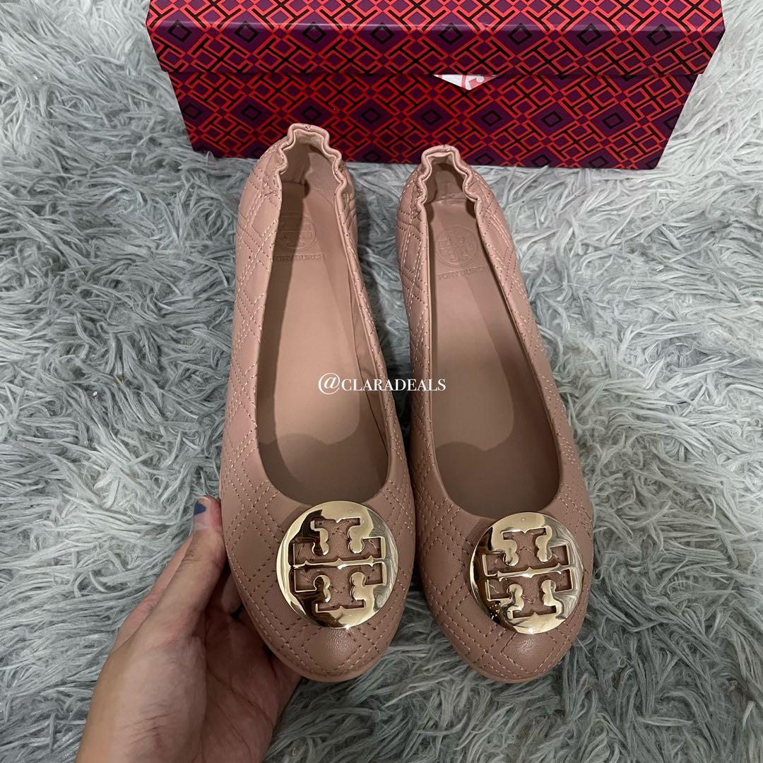 Tory Burch Minnie Travel Quilted Ballet Flats, Women's Fashion, Footwear,  Flats on Carousell