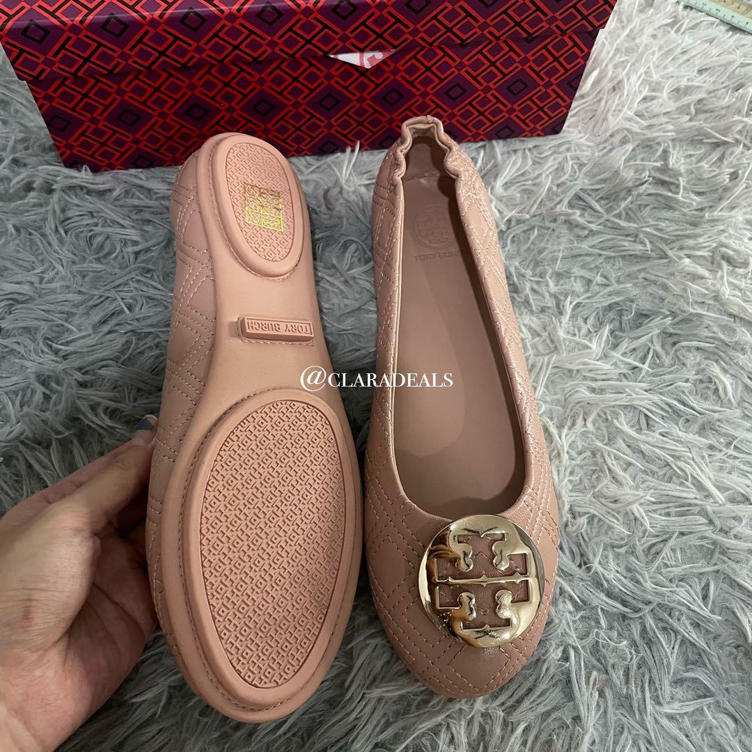 Tory Burch Minnie Travel Quilted Ballet Flats, Women's Fashion, Footwear,  Flats on Carousell