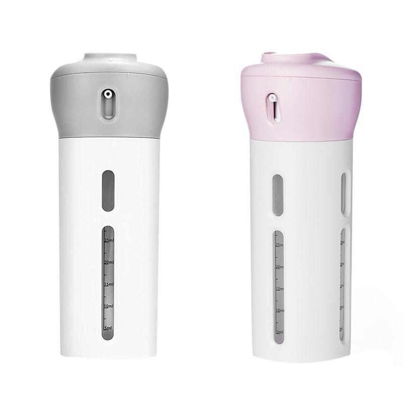 Travel Bottle Toiletries (Category: Travel Essentials & Accessories) located in Manila. Submitted by larascollection0920 (Listing ID 1167158045, Image 3). Description: Travel Bottles Set 4-In-1 Organized Leak Proof Travel Size Toiletries Refillable Travel Liquid/Lotion.
