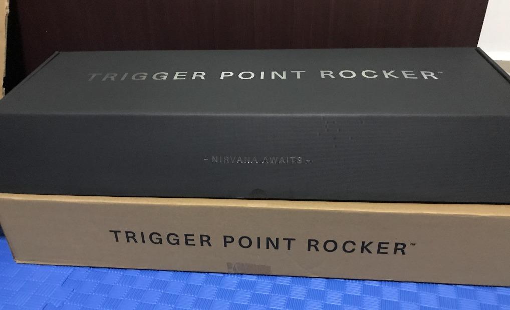 Trigger Point Rocker (foam rolling, self myofascial release), Sports ...