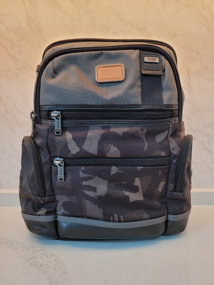 Tumi Alpha Bravo Knox Backpack Green Camourflage Men s Fashion