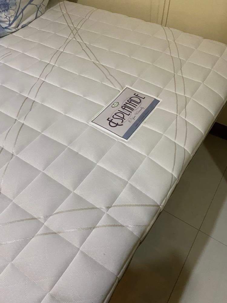 SALE!! Uratex Double Mattress with Bed Frame, Furniture & Home Living