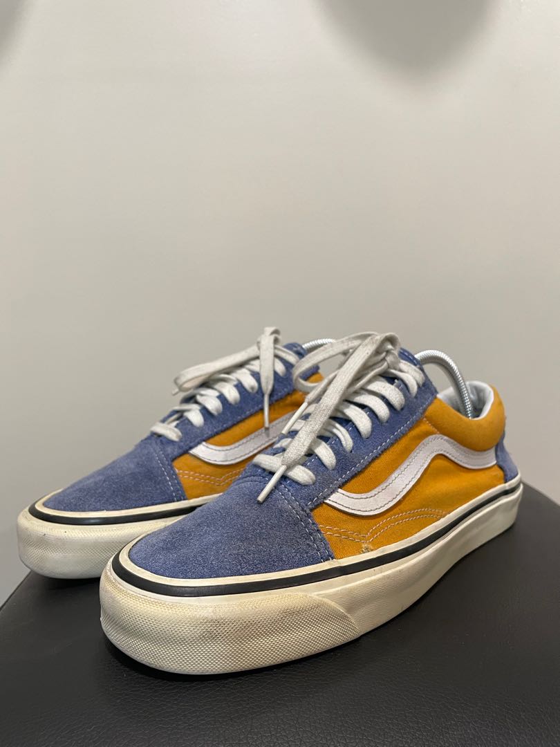vans style 36 blue yellow