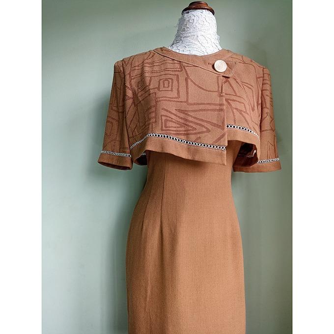 VINTAGE LINEN DRESS S M Women s Fashion Dresses Sets Dresses